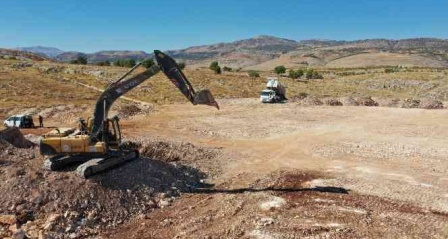 Adıyaman'da hayvan hastanesi için ilk kepçe vuruldu