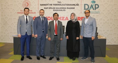 DAP İdaresi Başkanlığı Proje İmza Töreni düzenledi