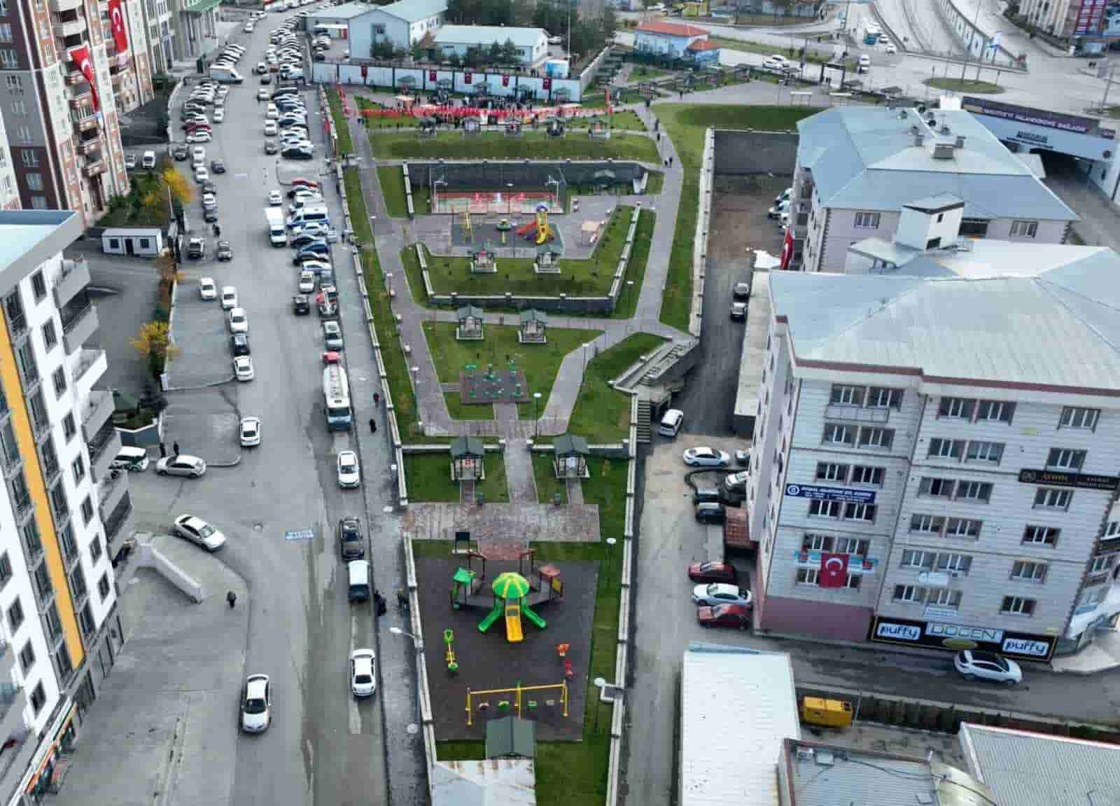 Erzurum’da 1072 Saltuklu Millet Bahçesi’nin açılışı yapıldı