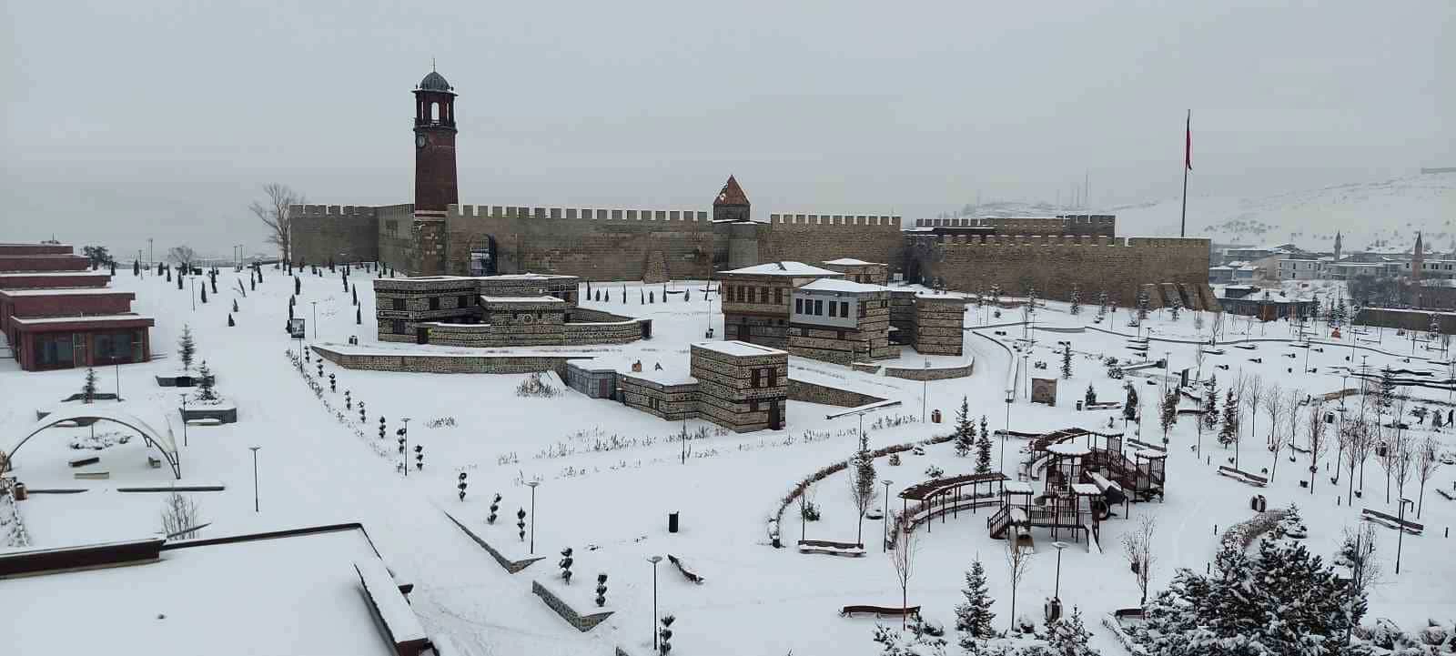 Erzurum için kuvvetli kar yağışı uyarısı