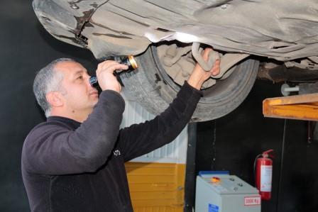  Havaların soğumasıyla oto tamircilerde yoğunluk başladı