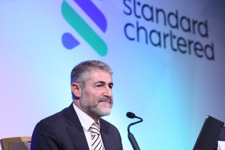 Hazine ve Maliye Bakanı Nebati, Standard Chartered organizasyonuyla düzenlenen yatırımcı forumuna katıldı