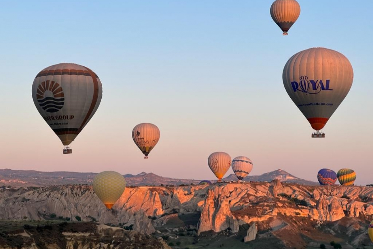 Kapadokya'da turizm uçuyor