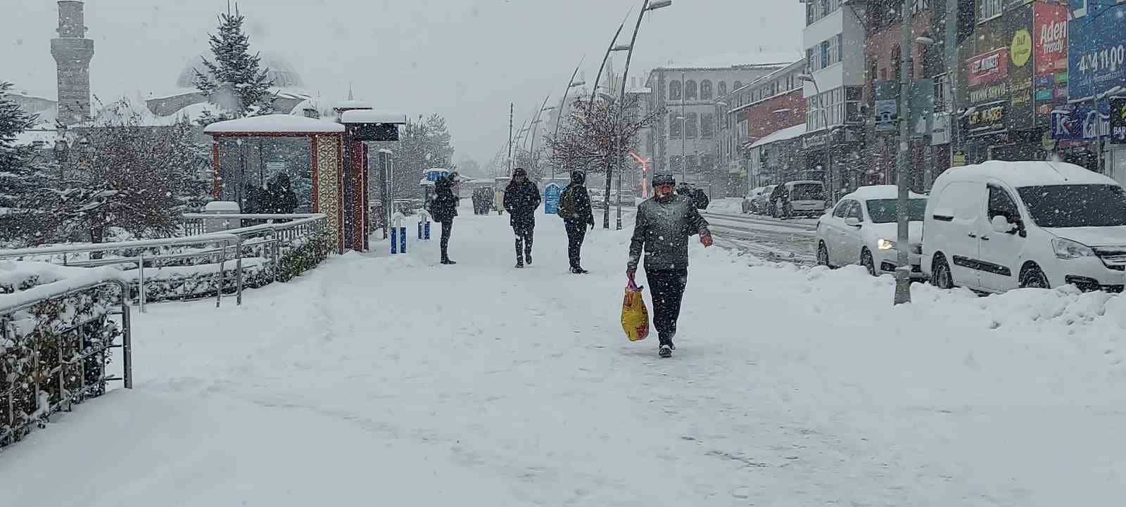 Kar Erzurum’u esir aldı