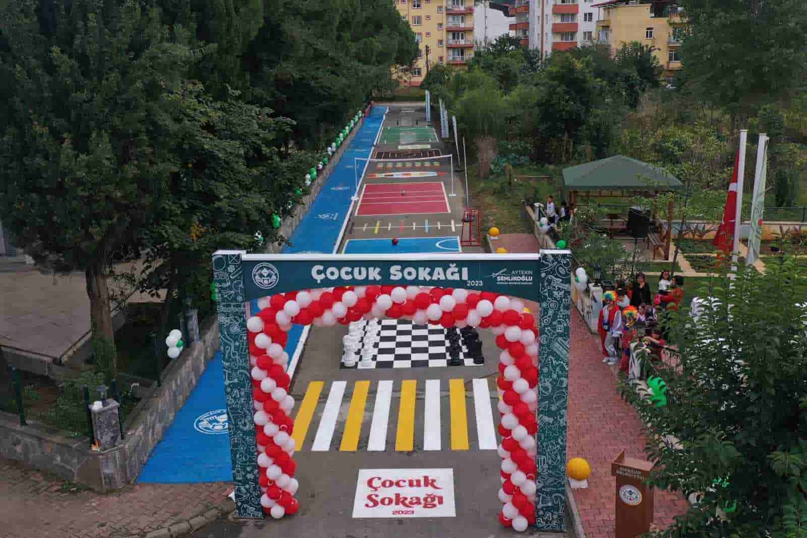 Karadeniz’in ilk ’Çocuk Sokağı’ Giresun’da açıldı