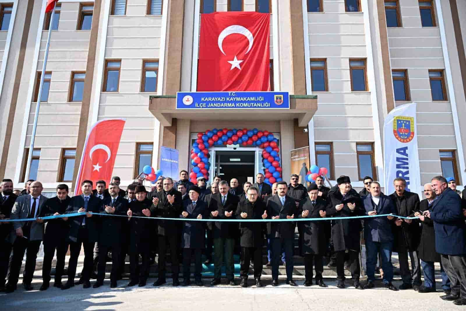 Karayazı İlçe Jandarma Komutanlığı hizmet binası hizmete açıldı