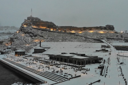 Kars beyaz gelinliğini giydi