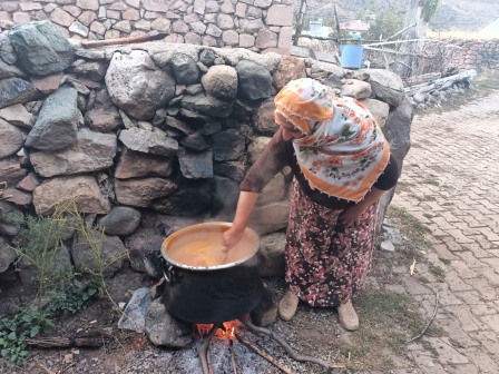 Kuşburnuda marmelat zamanı