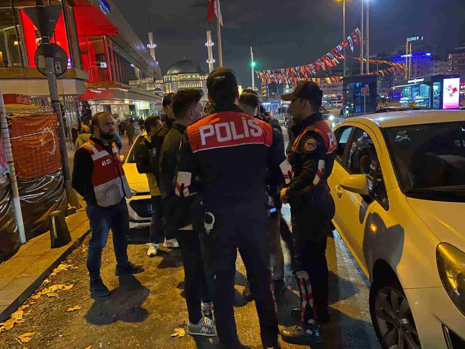 Taksim’de helikopter destekli huzur uygulaması: Denetimde pompalı tüfek ele geçirildi