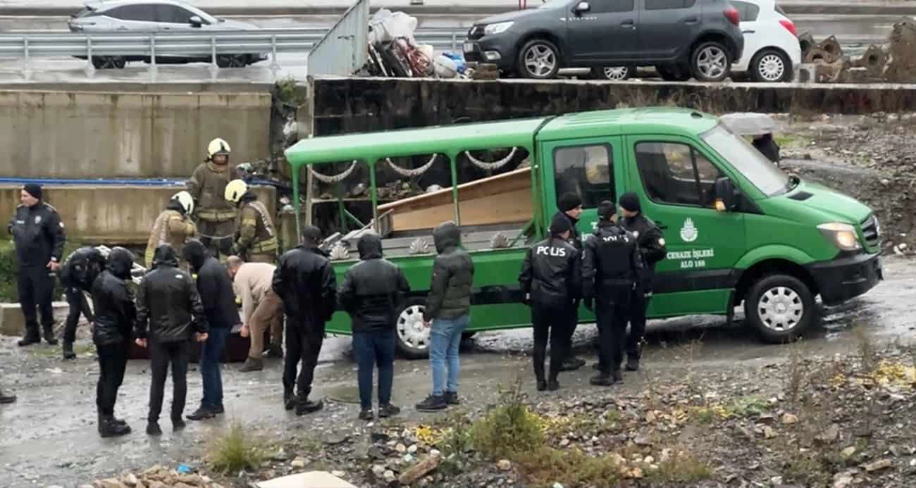 Ümraniye’de derede erkek cesedi bulundu