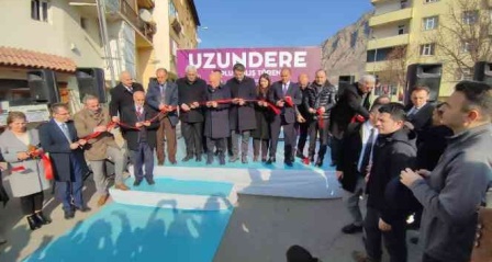 Uzundere'de toplu açılış töreni