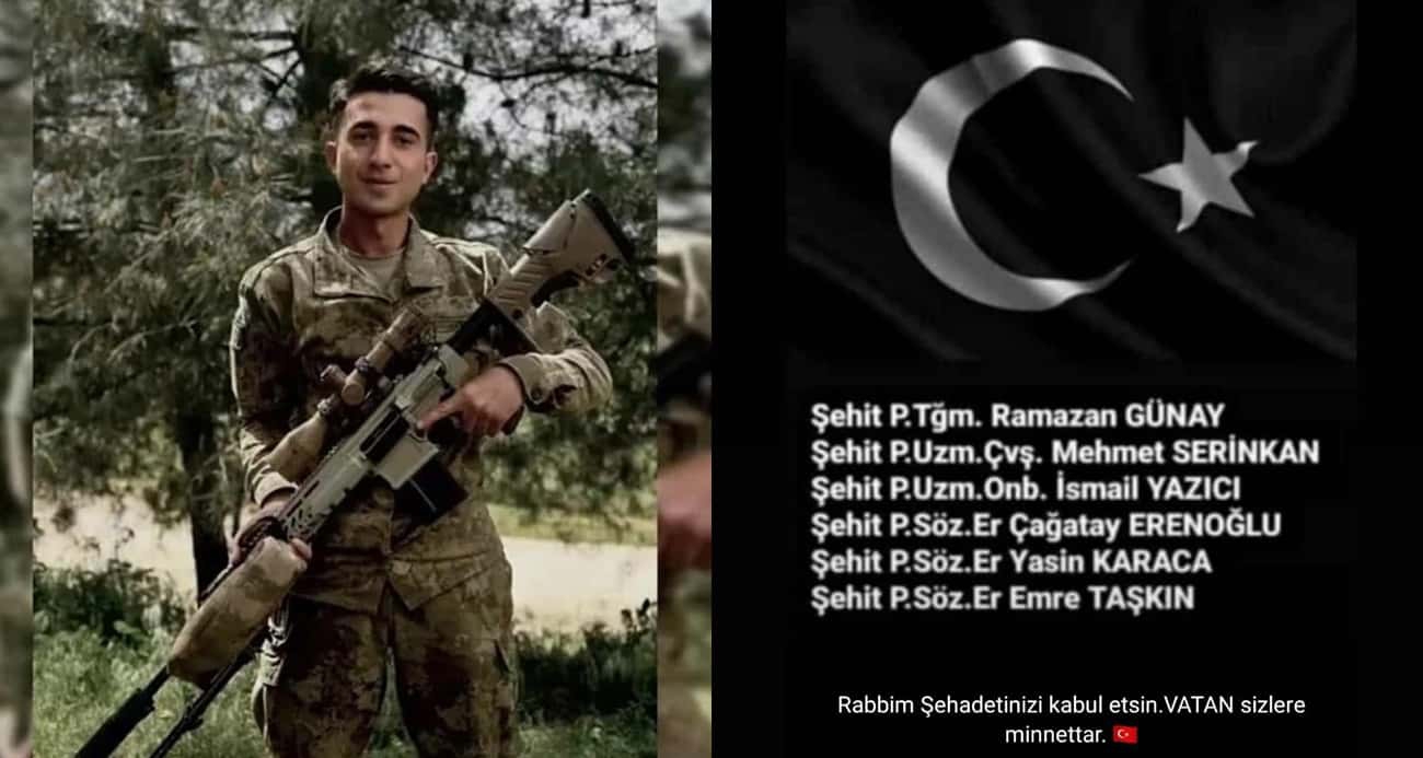 “Vatan sizlere minnettar” dedi, bir gün sonra kendisi vatan için şehit düştü